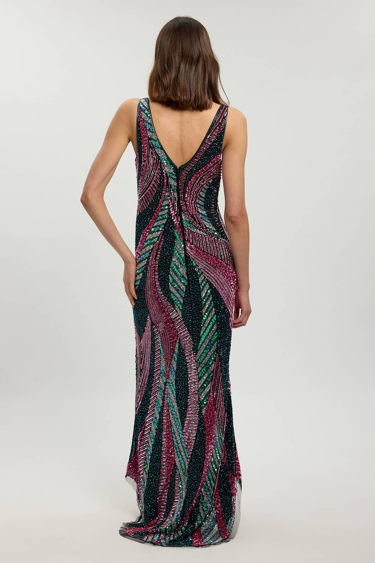 KarenMillen Robe Maxi Ornementée Premium
