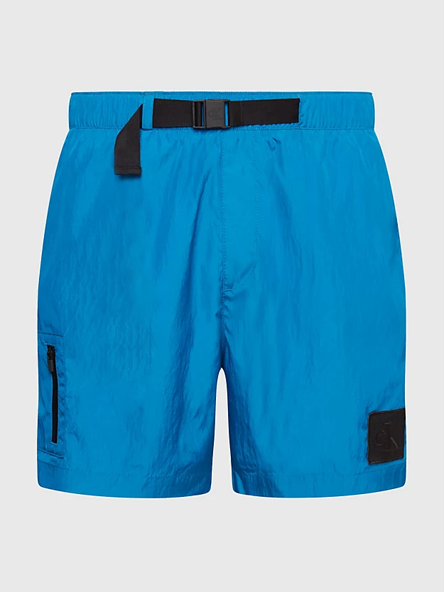 Calções de banho CK Nylon tamanho médio com cordão