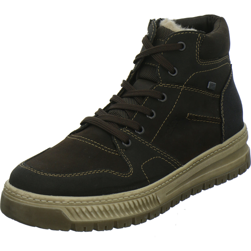 Rieker Winterschuhe Herren Braun-kombi