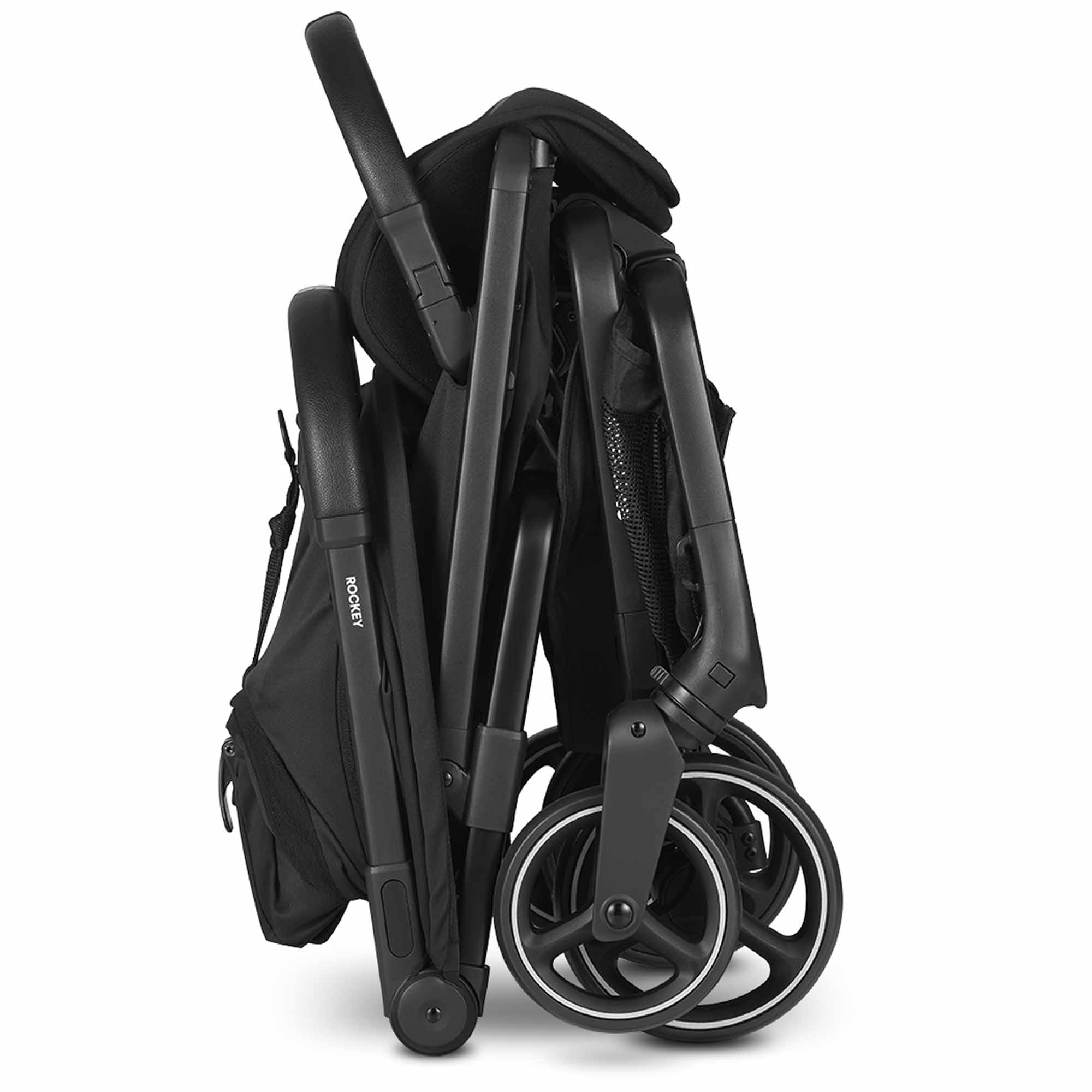 Easywalker Rockey M Pure Black - buggy's - Prénatal