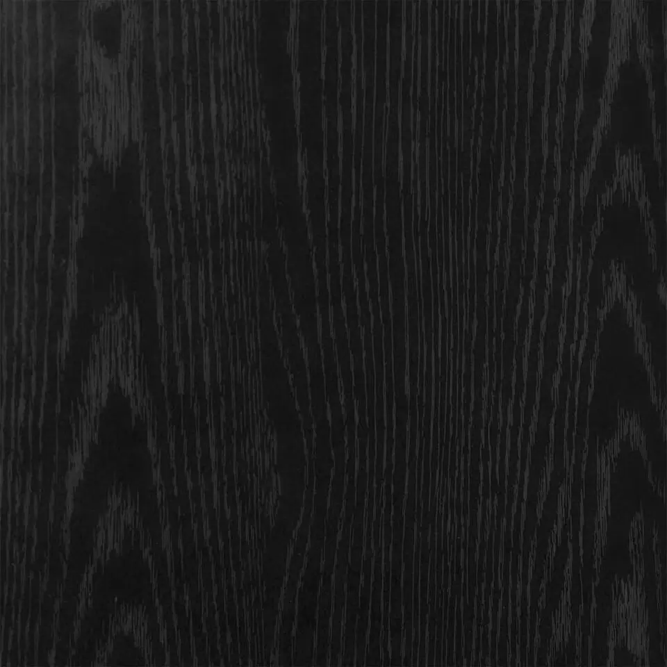 vidaXL - Dressoir met 2 deuren - Zwart eiken - Bewerkt hout - 69.5x34x90 cm