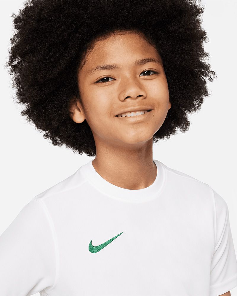 Maillot Nike Park VII Blanc & Vert pour enfant