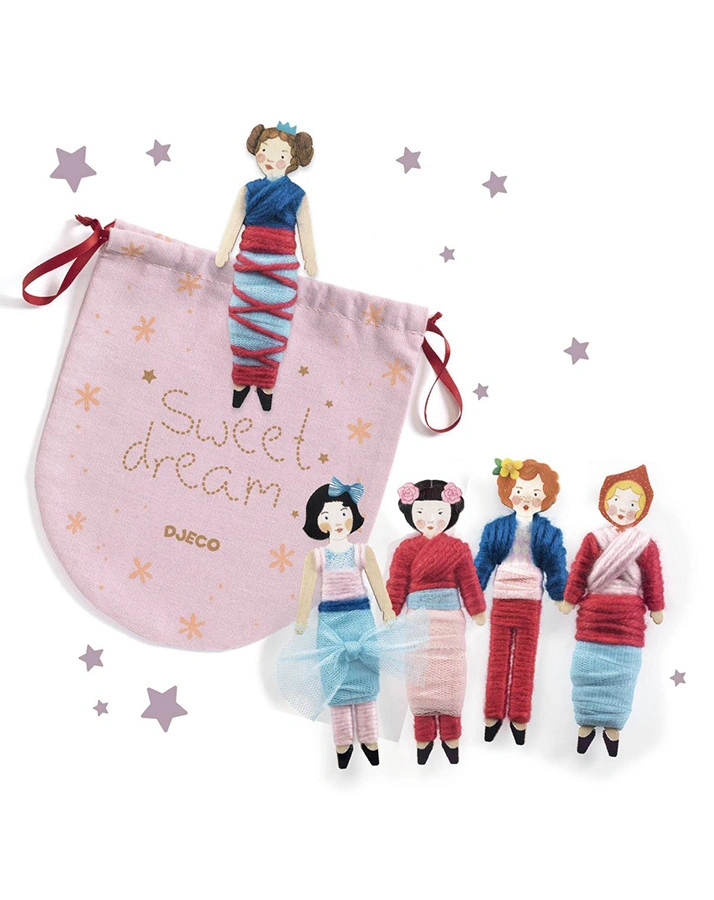 Bastelset Sorgenpüppchen DO IT YOURSELF – SWEET NIGHT in bunt