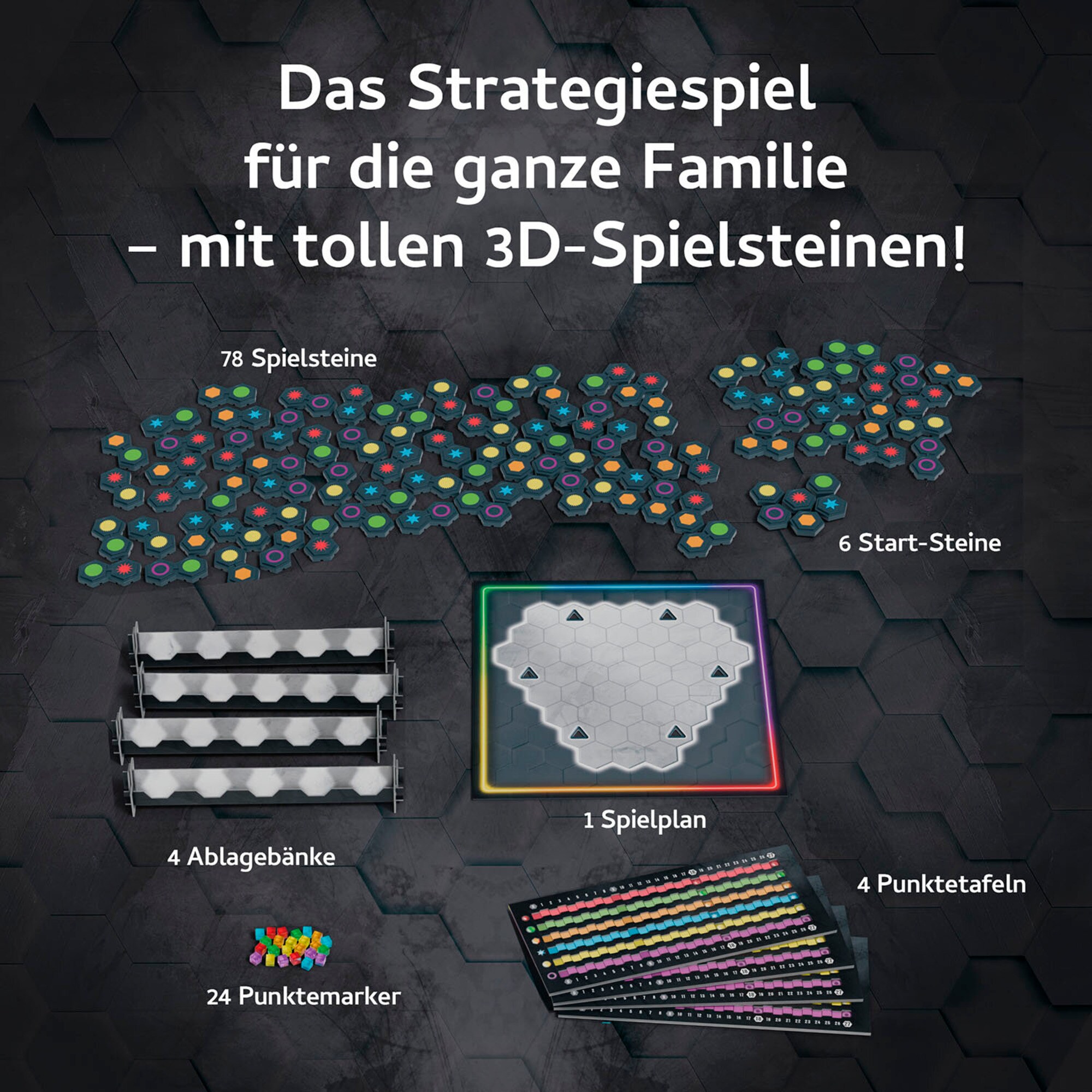 Kosmos Brettspiel Einfach Genial 3D