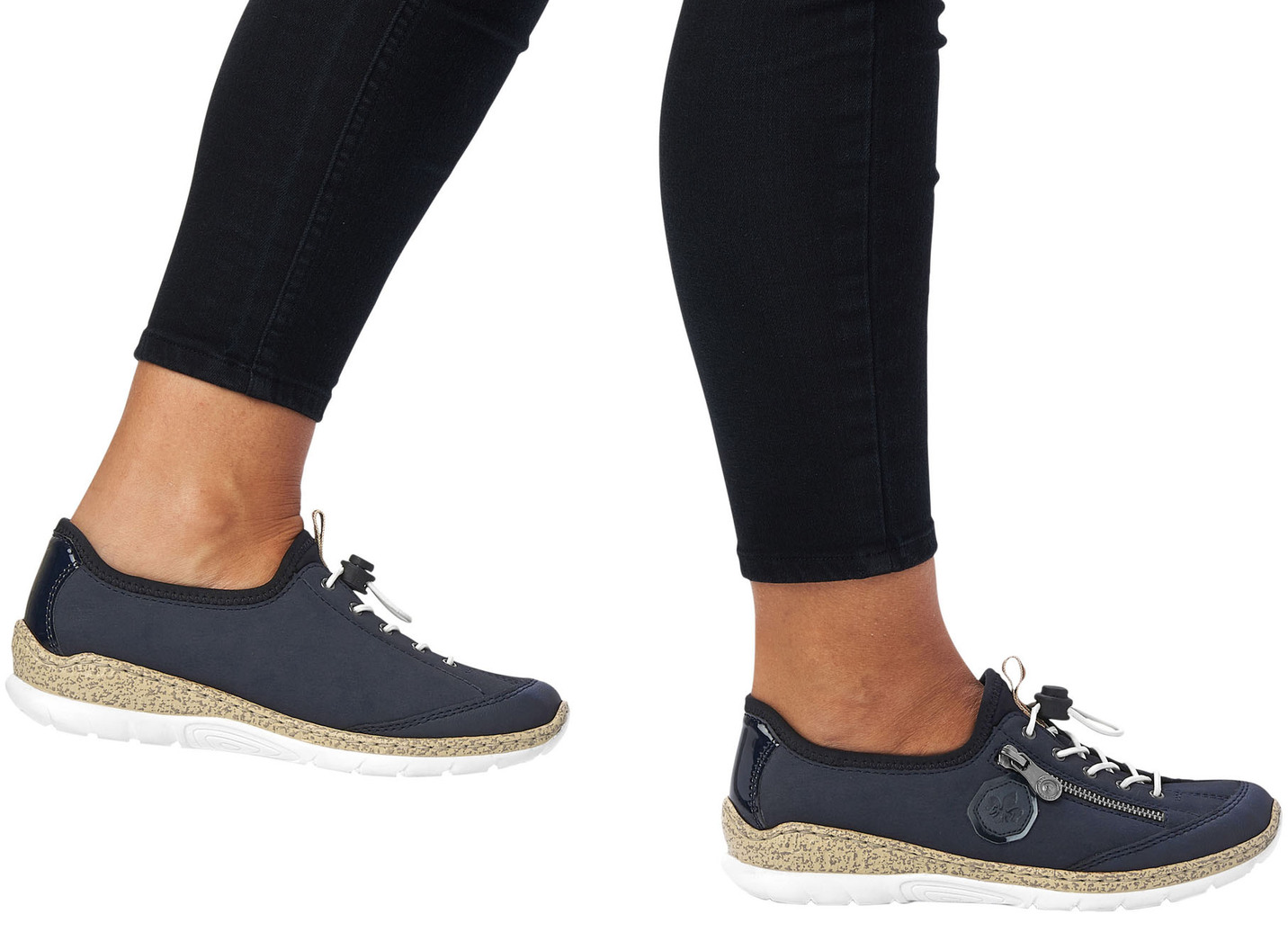 Rieker Sneaker mit Zierreißverschluss