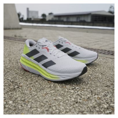 Chaussures Running adidas Adistar 3 Blanc/Jaune Homme