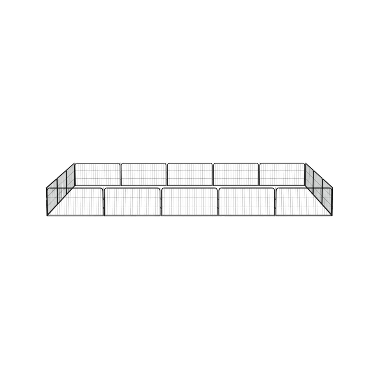 VidaXL Hunde Laufstall / Freilaufgehege 5 m, 3 m, 50 cm