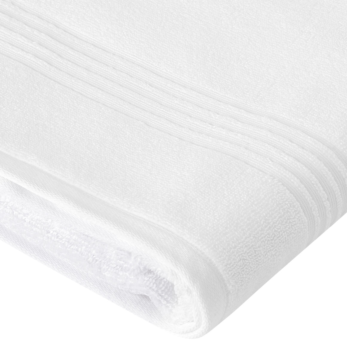 My Home Handtuch aus Bio-Baumwolle weiss