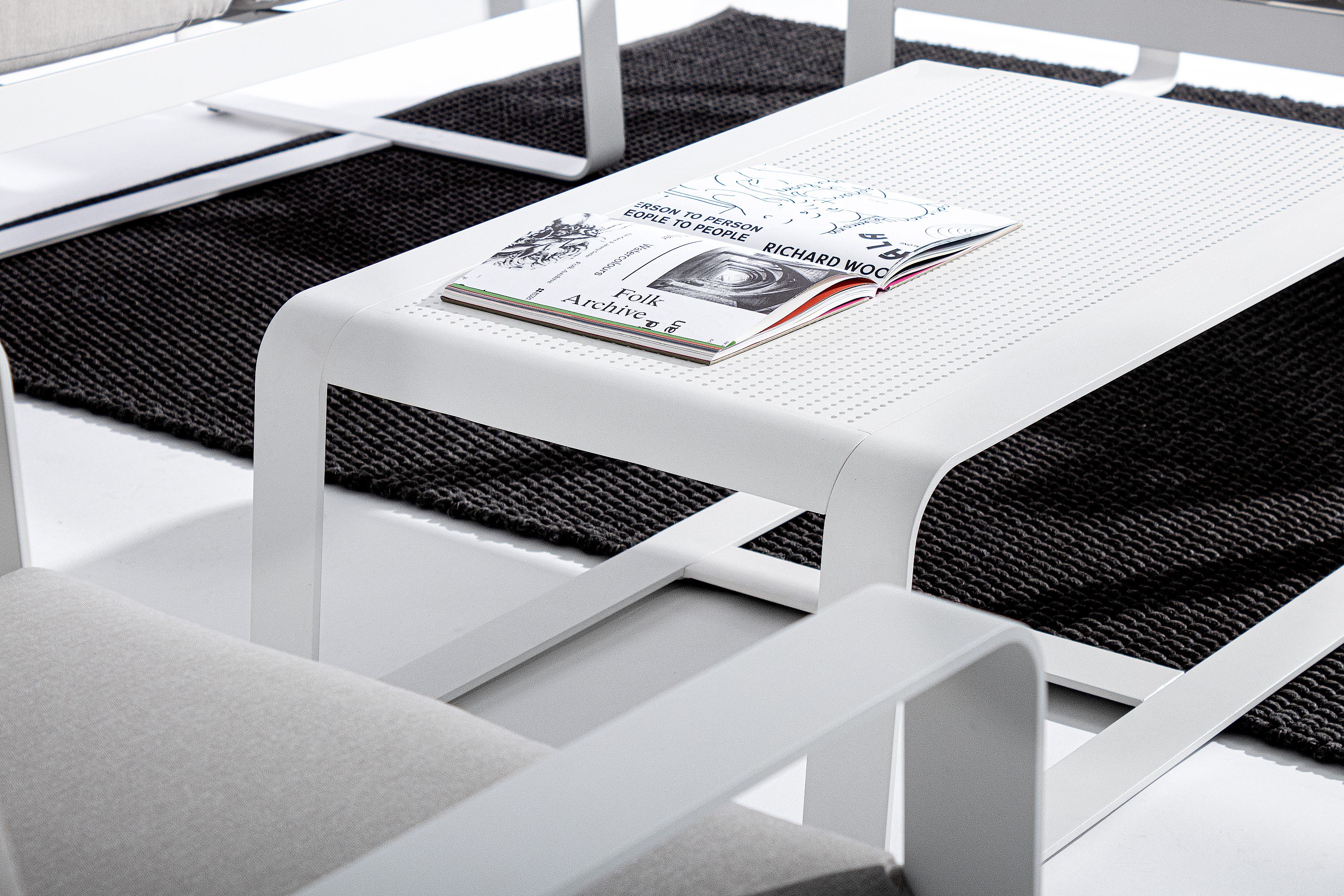 Loungetisch MERRIGAN weiss