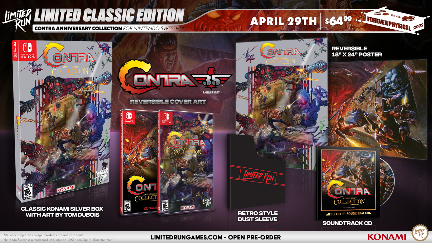 Contra Anniversary Collection Classic Edition- Nintendo Switch