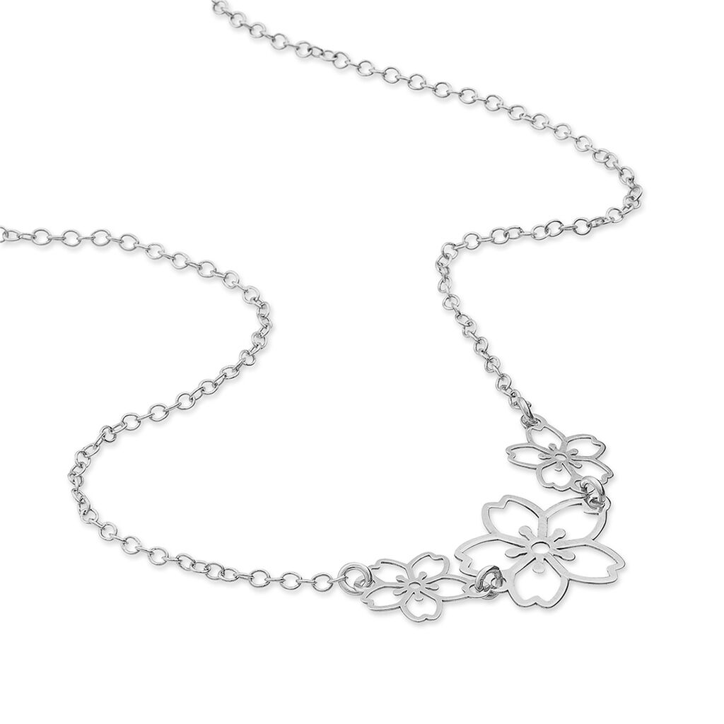 Collier Lucrezia Argent Blanc