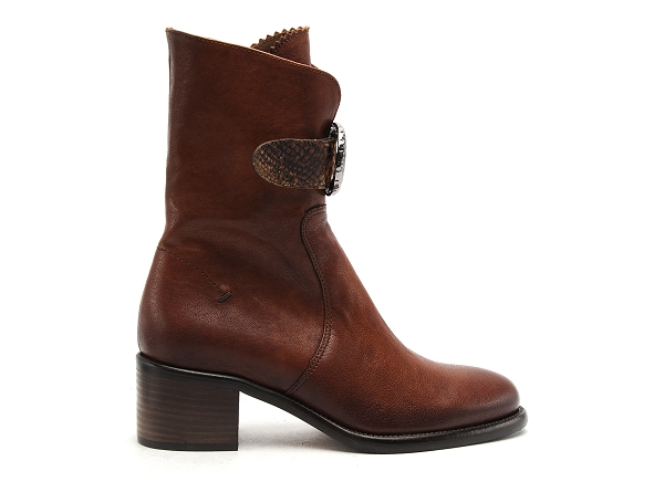 Muratti boots bottine talons femme rosureux marron