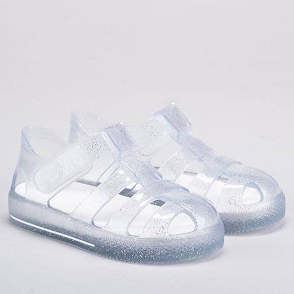 Igor glitter waterschoenen transparant