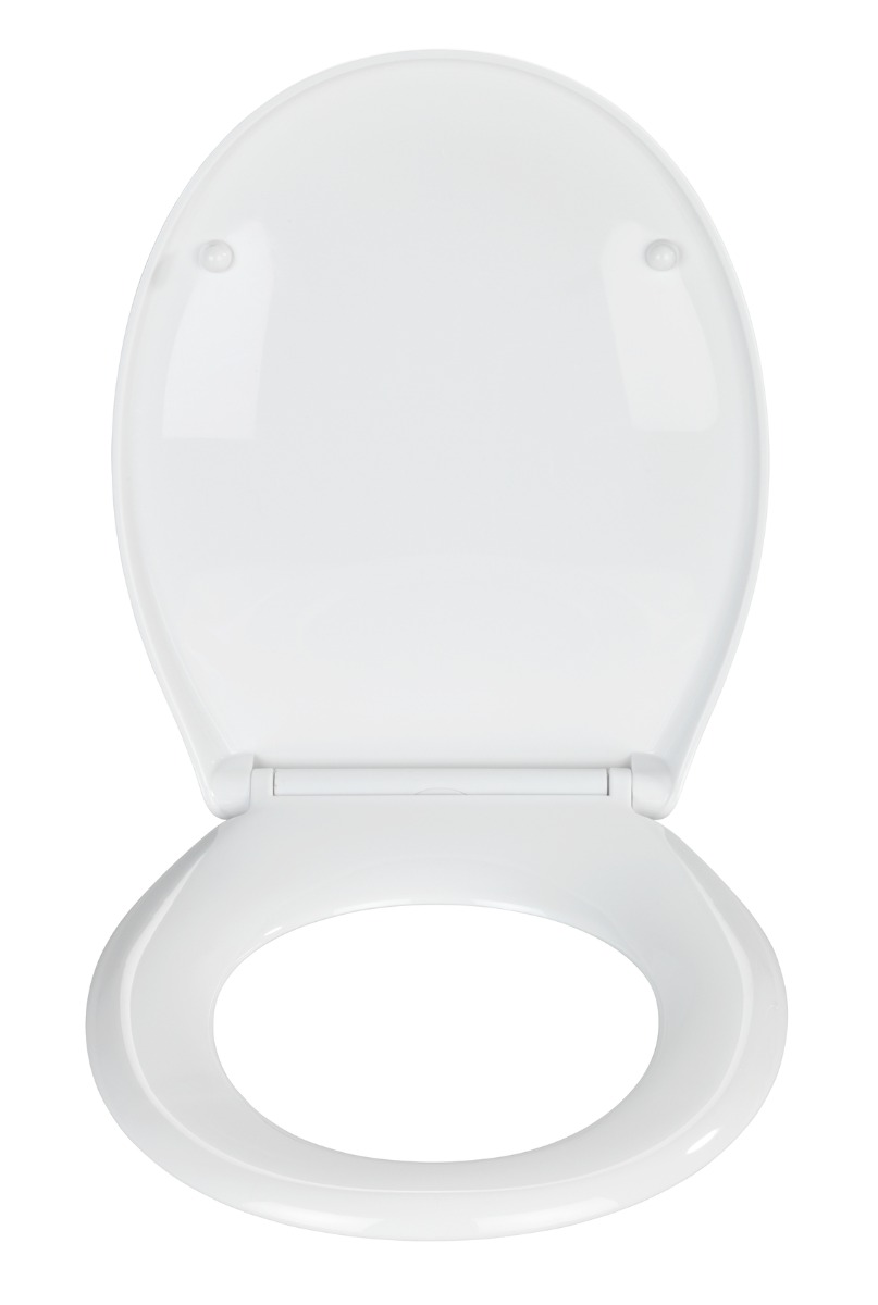 Wenko Ios Easy-Close toiletzitting wit