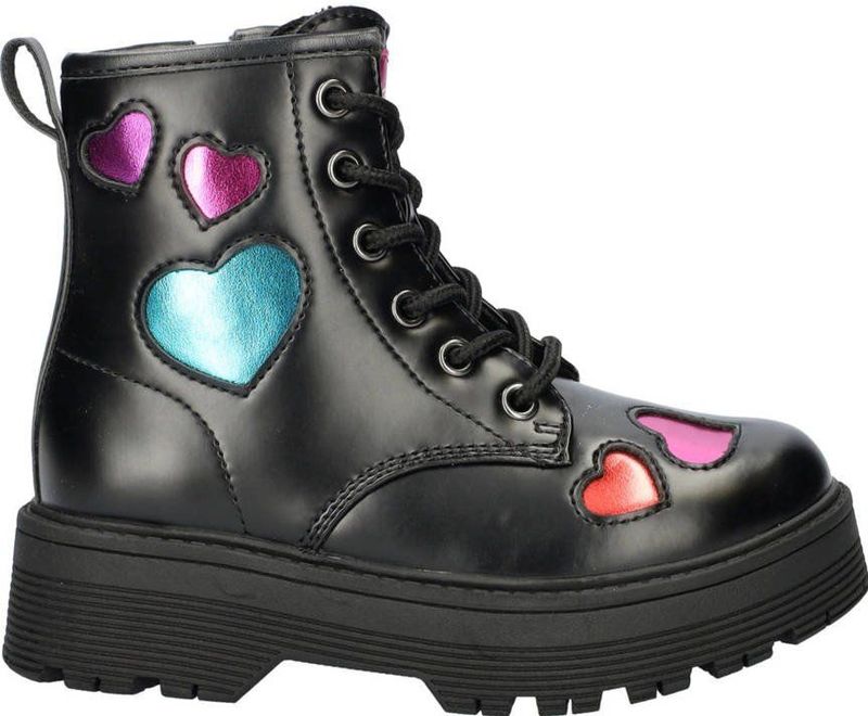 Skechers - Enkelboot - Imitatieleer - Enkellaarsjes