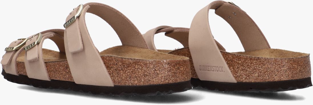 beige birkenstock slippers franca