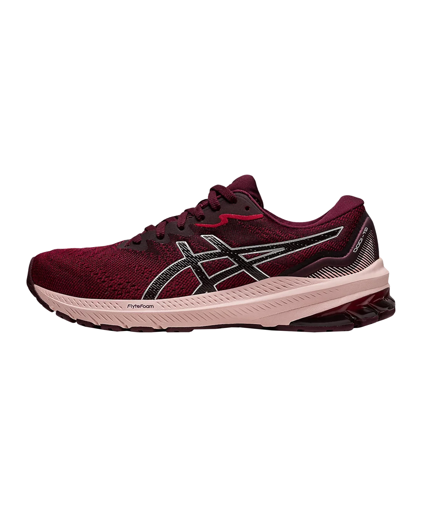 Asics GT-1000 11 Damen Rot Grau F601 Laufschuh