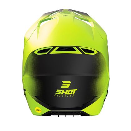 Casque cross Shot RACE - DRAW 2024 - Jaune
