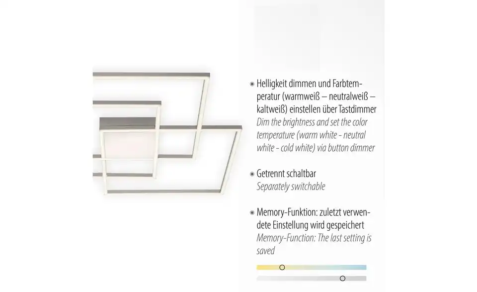 Paul Neuhaus LED Deckenleuchte