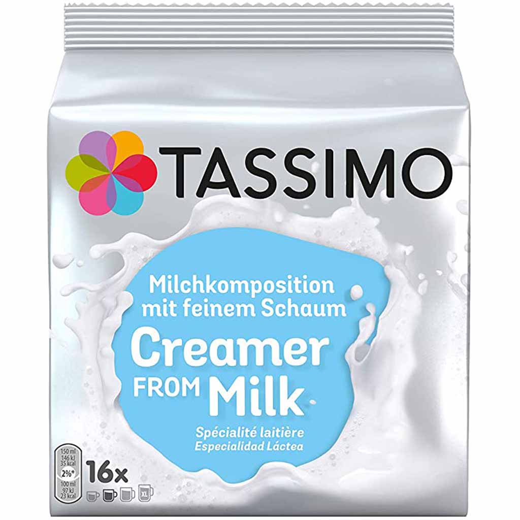 Tassimo Milchkomposition mit feinem Schaum 16 Kapseln MHD:12.10.25