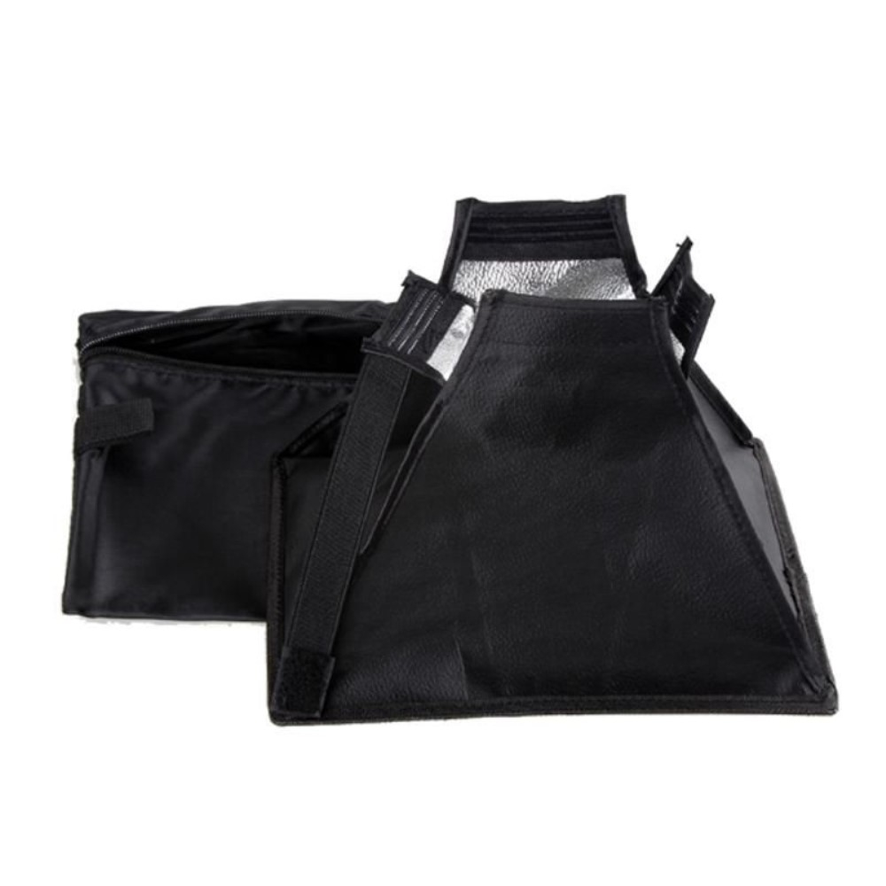 (15x17cm) Kamera Soft Box Blitzlicht Diffusor Studio Ausrüstung für Porträt Fotos   Aufbewahrungstasche - Schwarz / Weiss