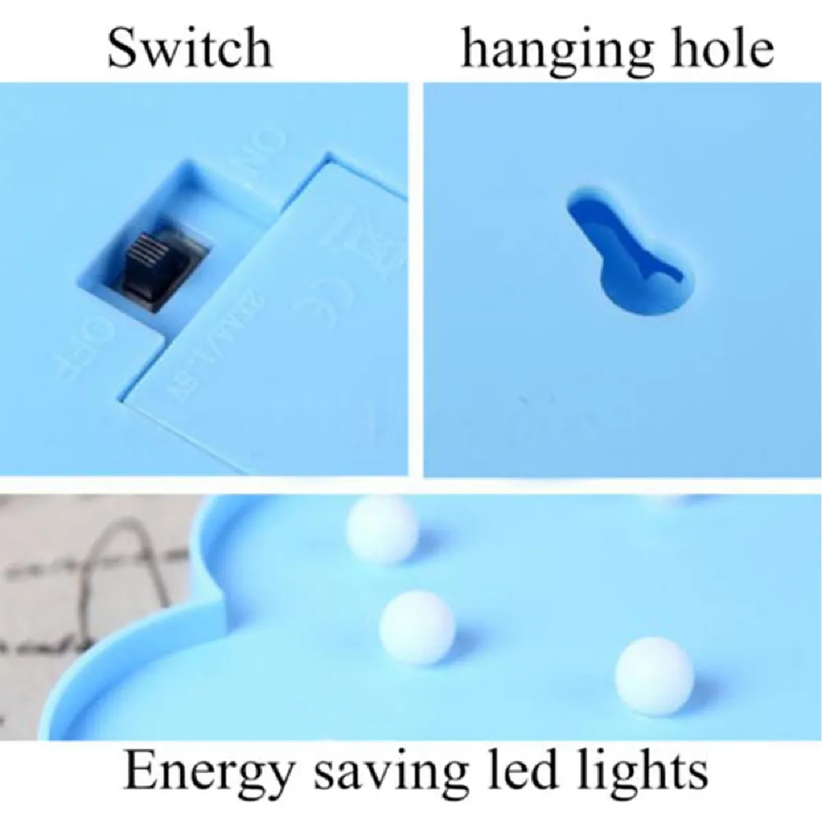 Wewoo Veilleuse LED Forme de Nuage