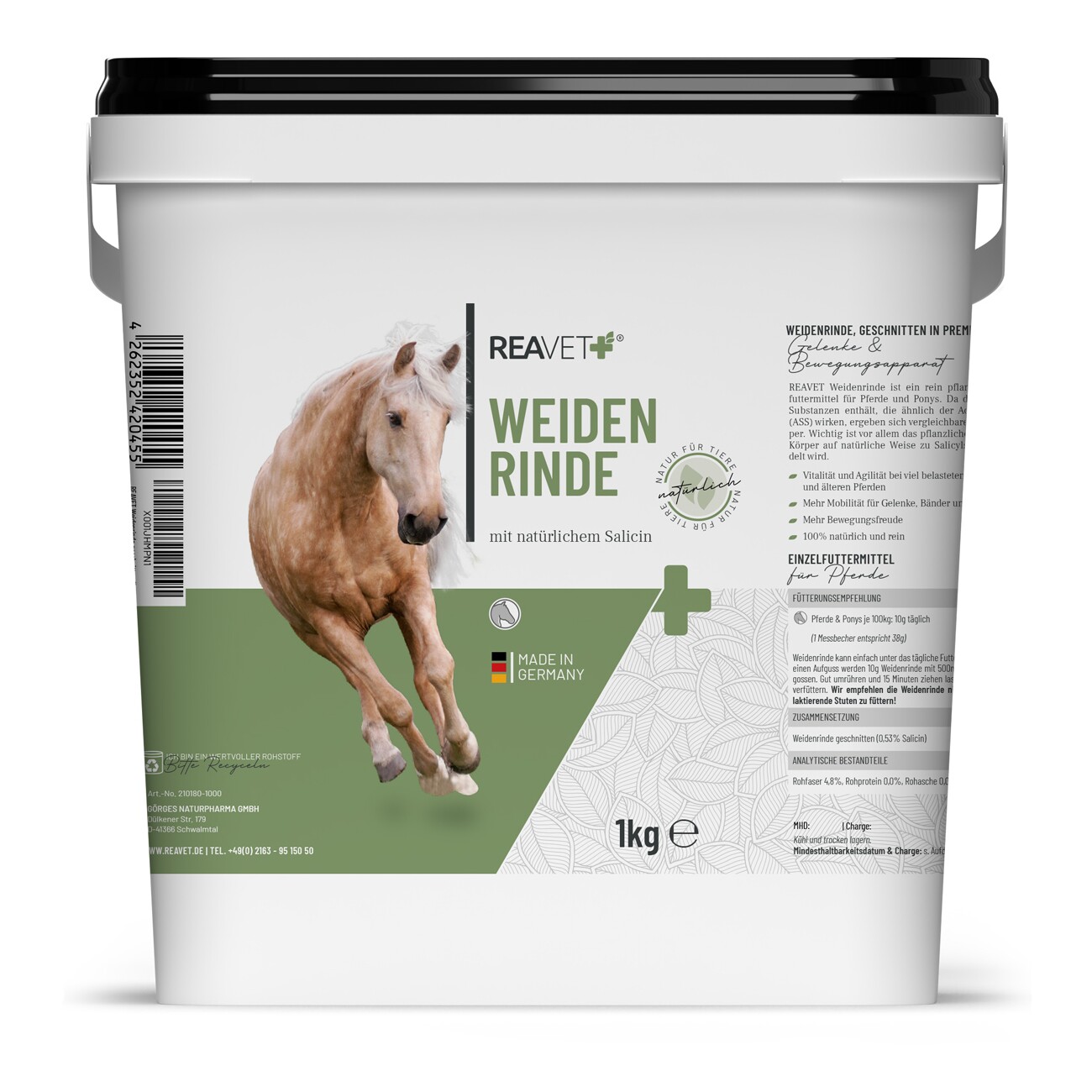 REAVET Weidenrinde geschnitten 1kg