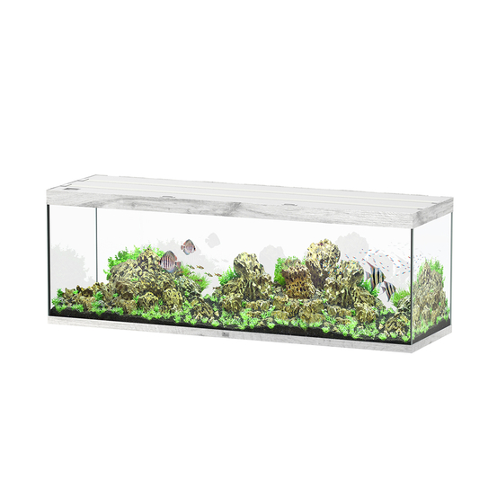 Aquarium Sublime Led 2.0 Pro Chêne Blanc L.200x P.60x H.75cm