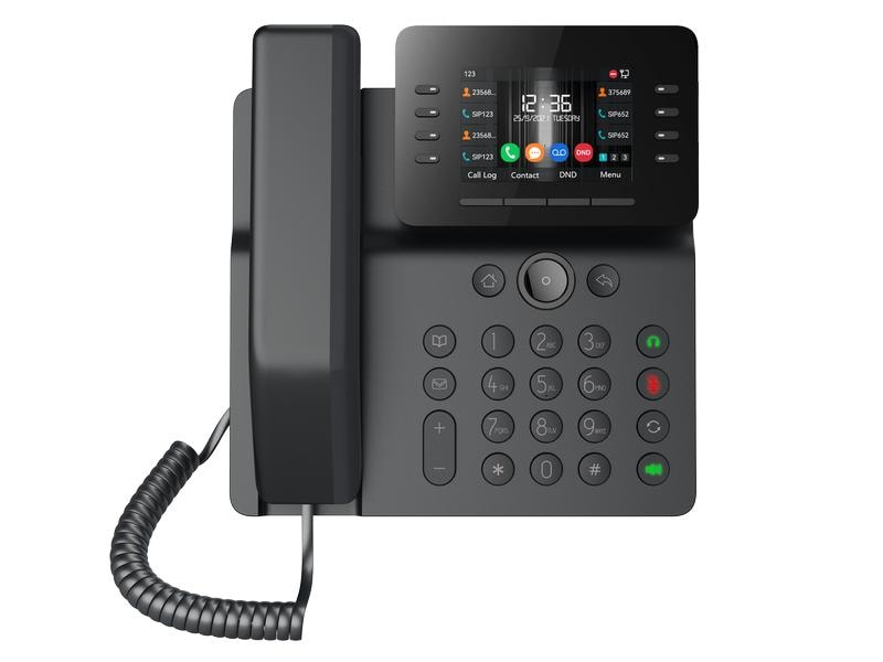 Fanvil Tischtelefon V64 Schwarz V64 Prime Business Telefon