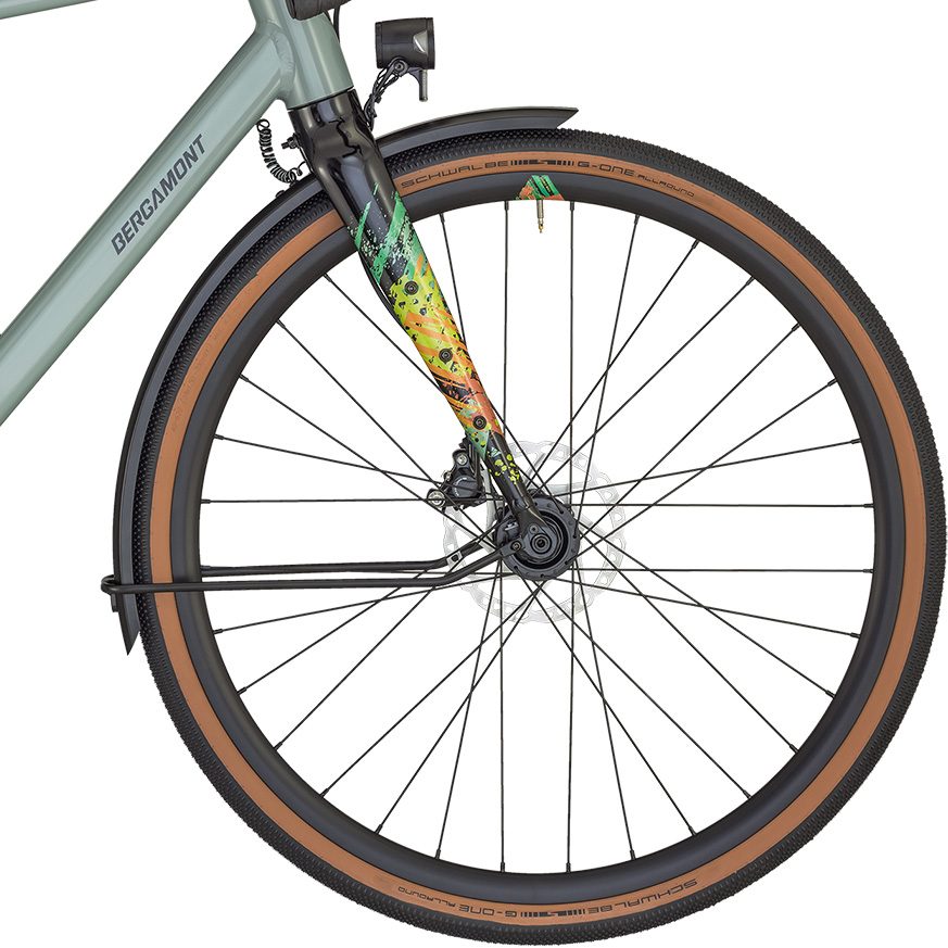 Bergamont Grandurance RD 7 Gravel Bike shiny rainy green