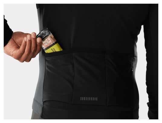 Maillot Thermique Manches Longues Trek Circuit Noir