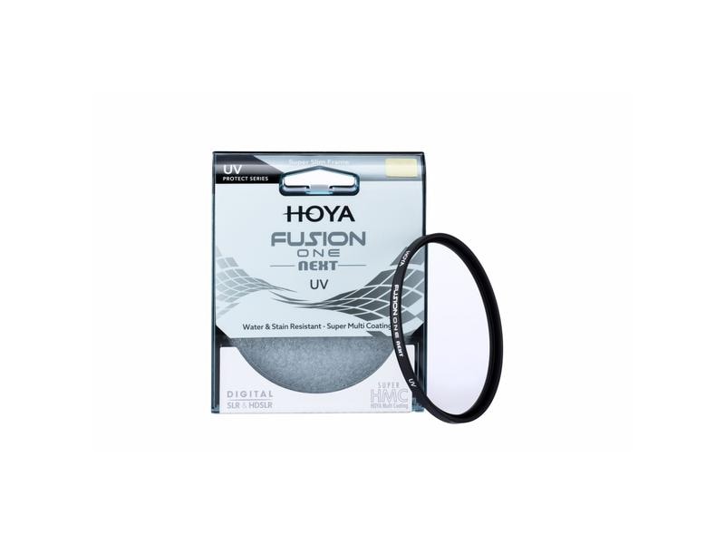 Hoya Objektivfilter Fusion ONE Next UV – 46 mm Vielseitiger UV Objektiv-Schutzfilter mit einer ultrahohe Lichtdurchlässigkeit