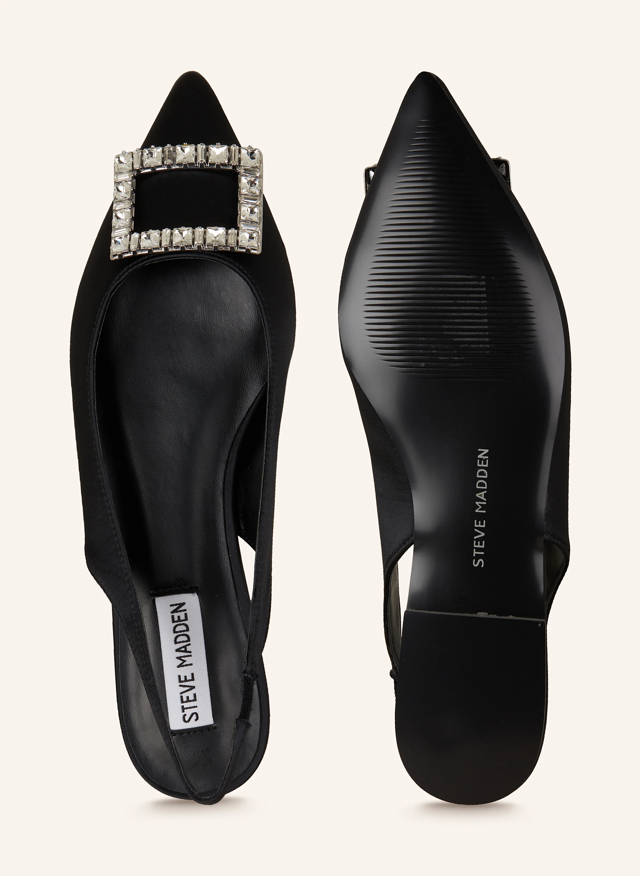 STEVE MADDEN Slingballerinas ISABELL mit Schmucksteinen