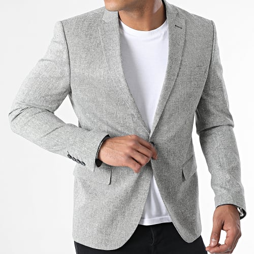 Veste Blazer Gris Chiné