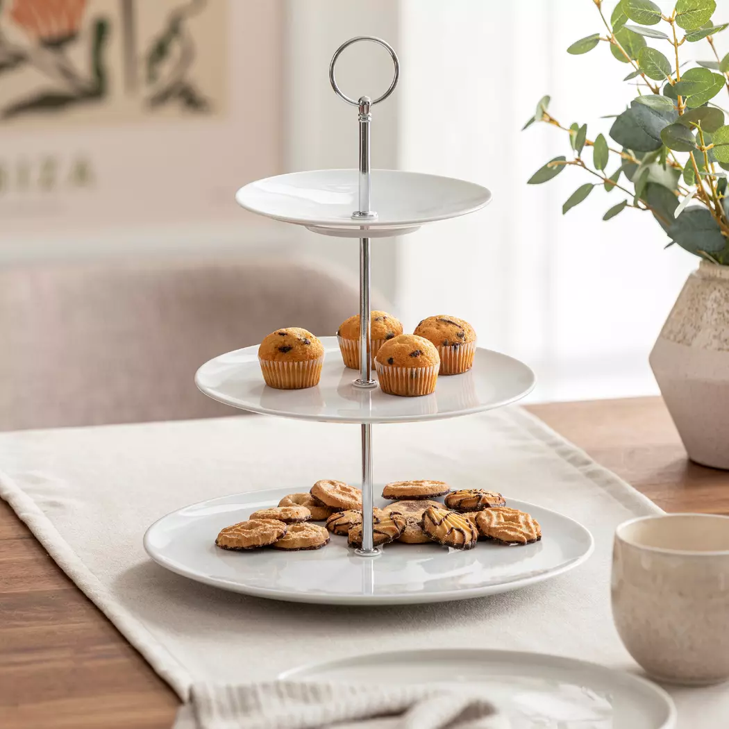 3-stöckige Etagere Universal 32 cm