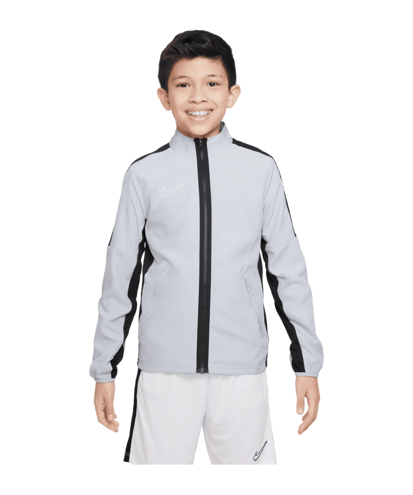 Nike Academy Woven Trainingsjacke Kids Grau F012
