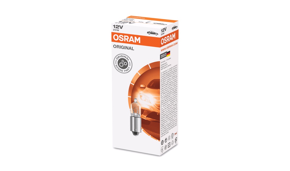 Pære BA9S T20W Original - Osram