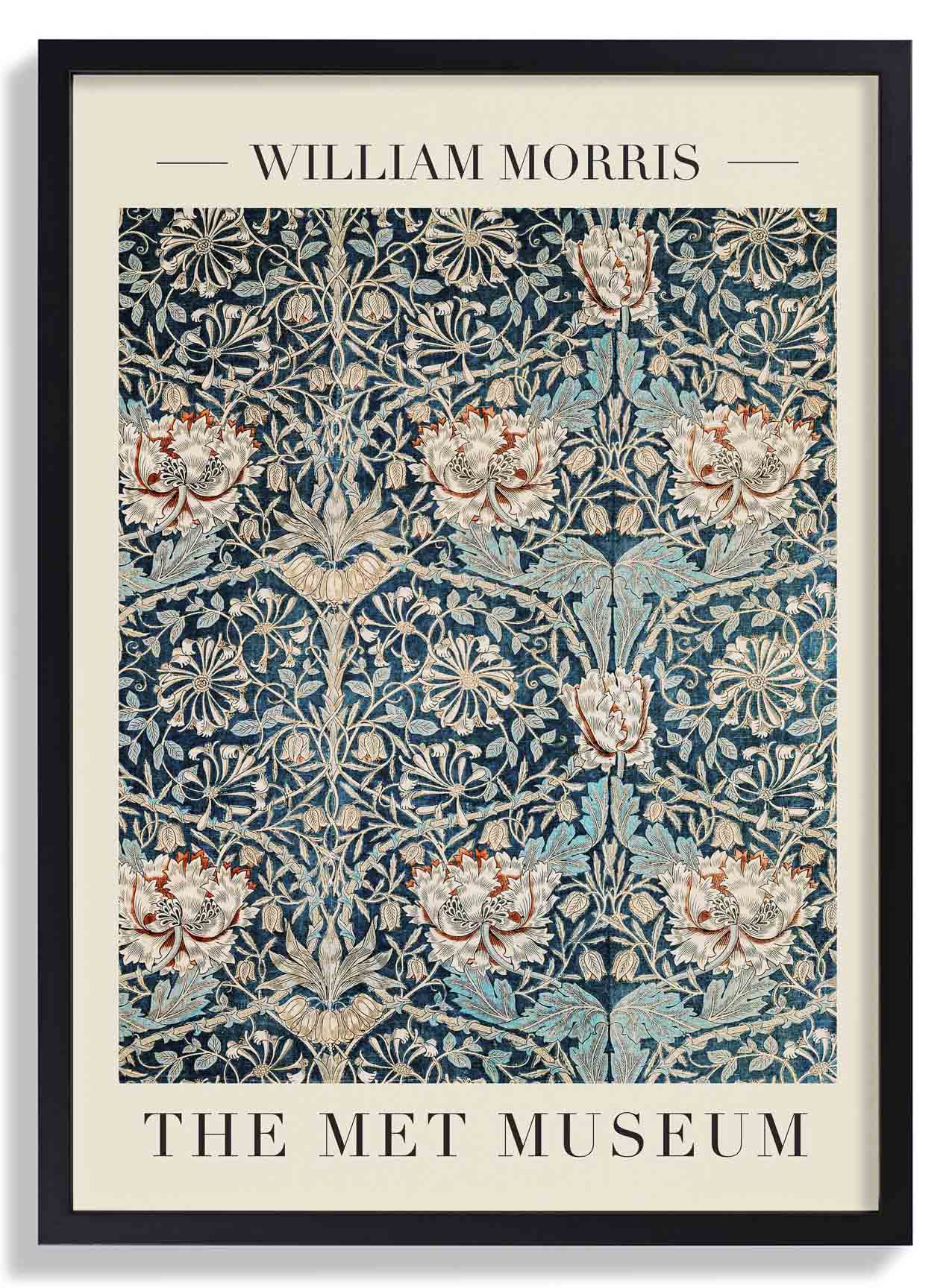 William Morris Honeysuckle Pattern VI Kunstausstellung