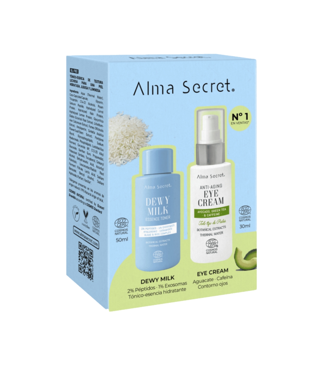 Alma Secret - Kit para Contorno dos Olhos e Mini Dewy Milk
