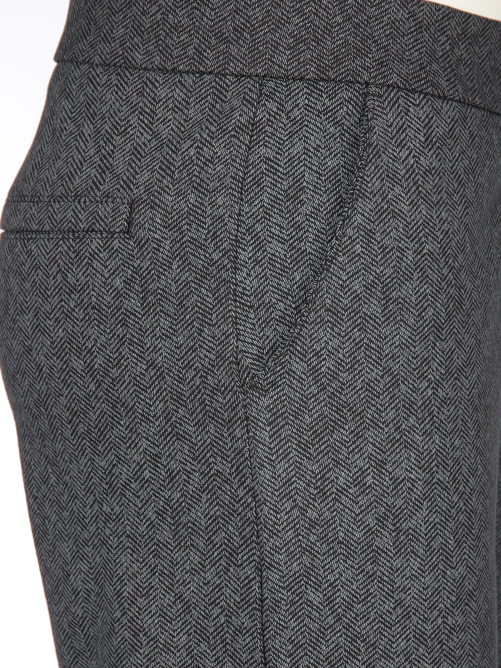 Damen Stoffhose mit Muster
