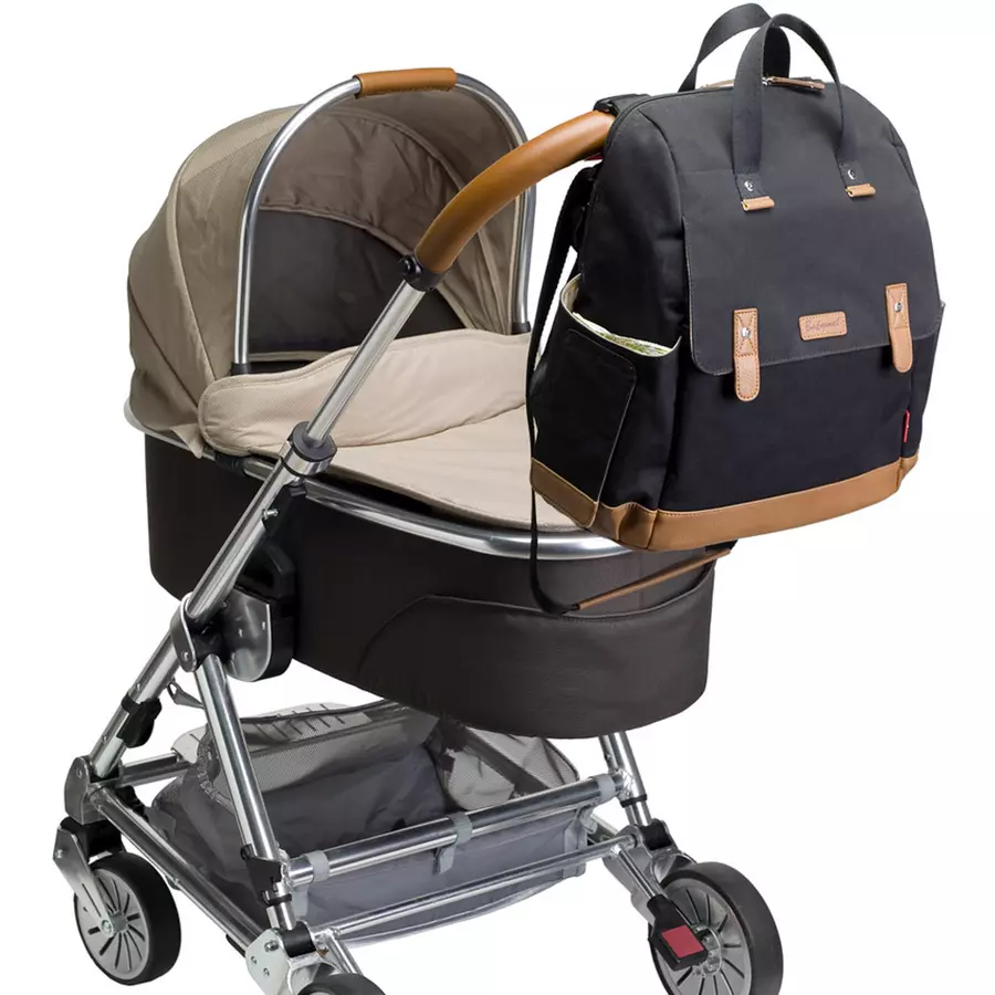 Babymel Wickelrucksack ECO Robyn Black