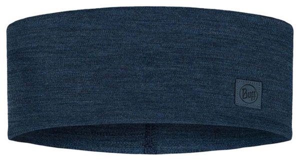 Bandeau Buff Merinos Wide Bleu Nuit