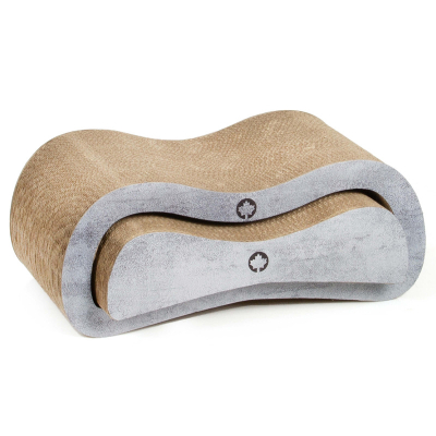 CanadianCat Kratzbrett-Set betonoptik small