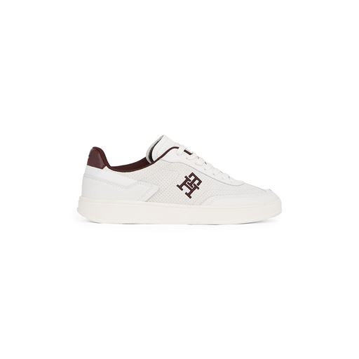 Tommy Hilfiger The Heritage Sneakers, White/Burgundy Velvet, 42