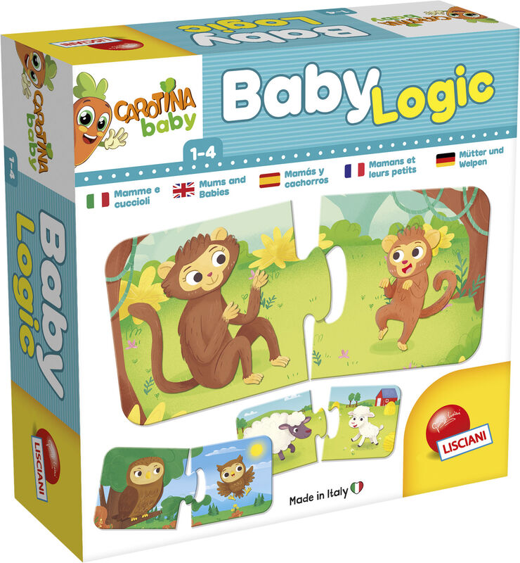 Legetøj BABY LOGIC PUSLESPILmDYR