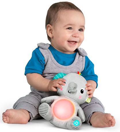 Bright Starts Musical Kuscheltier - 21 cm - Hug-A-Bye Baby - Ele