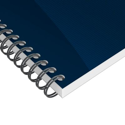 Oxford Office Smart - Cahier à spirale A5 - 180 pages - petits carreaux (5x5 mm)