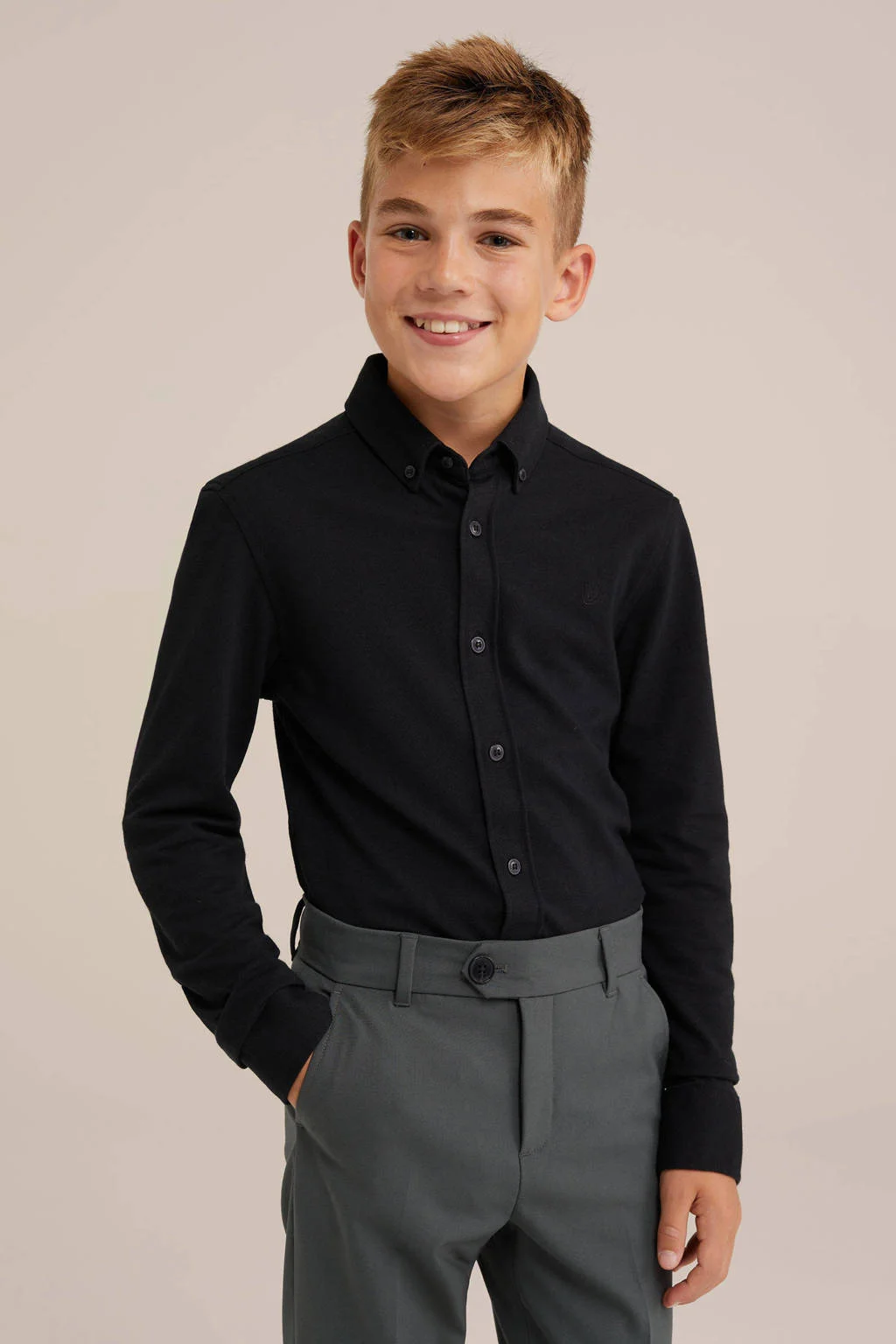 WE Fashion overhemd zwart