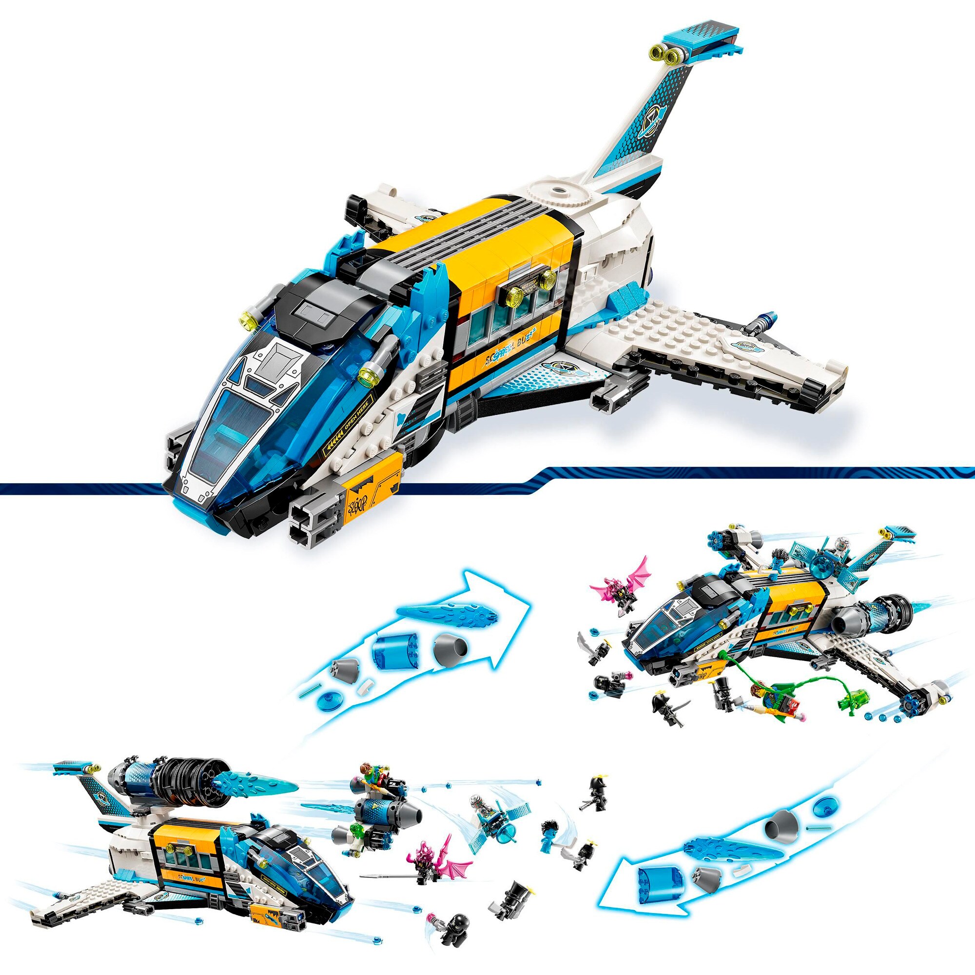 LEGO Konstruktionsspielzeug DREAMZzz Der Weltraumbus von Mr. Oz