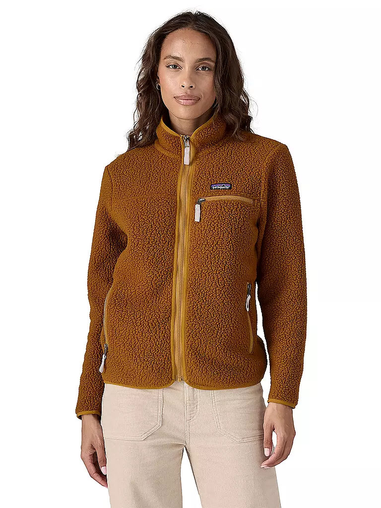 PATAGONIA Fleecejacke RETRO PILE JACKET braun